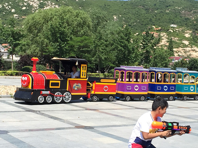 无轨仿古火车_儿童游乐设施